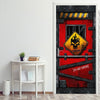 Do Not Enter - Skull 3D Printed Door Sticker
