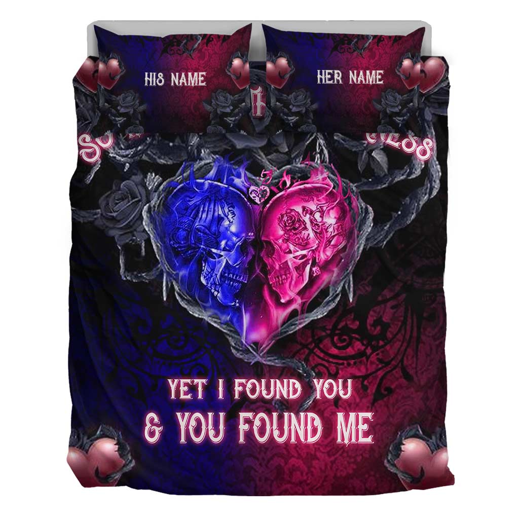 So Many In The Darkness - Personalized Skull Quilt Set