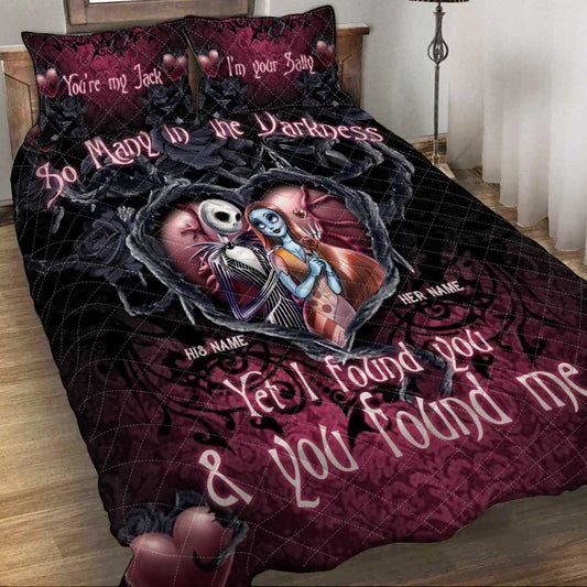 So Many In The Darkness - Personalized Nightmare Quilt Set