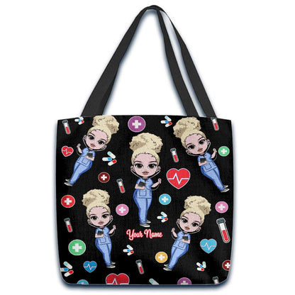 Nurse Life - Personalized Nurse Tote Bag