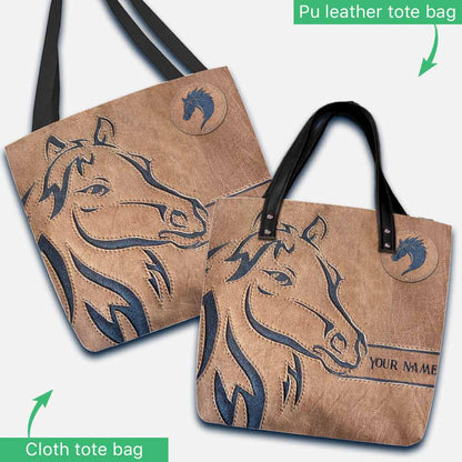 Horse Personalized Tote Bag