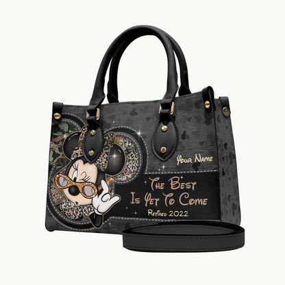 The Best Is Yet To Come Retired - Personalized Leather Handbag