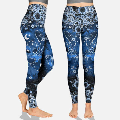 Ohana - Personalized Cross Tank Top and Leggings