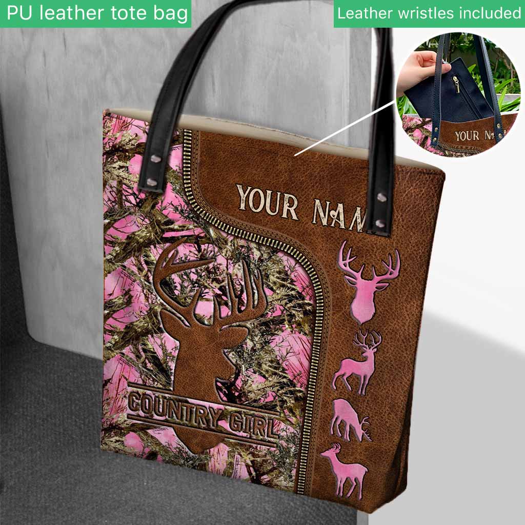 Country Girl - Hunting Personalized  Tote Bag