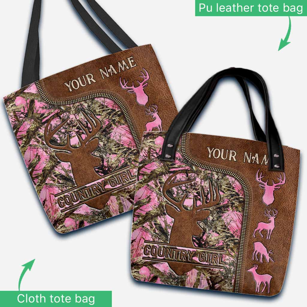 Country Girl - Hunting Personalized  Tote Bag