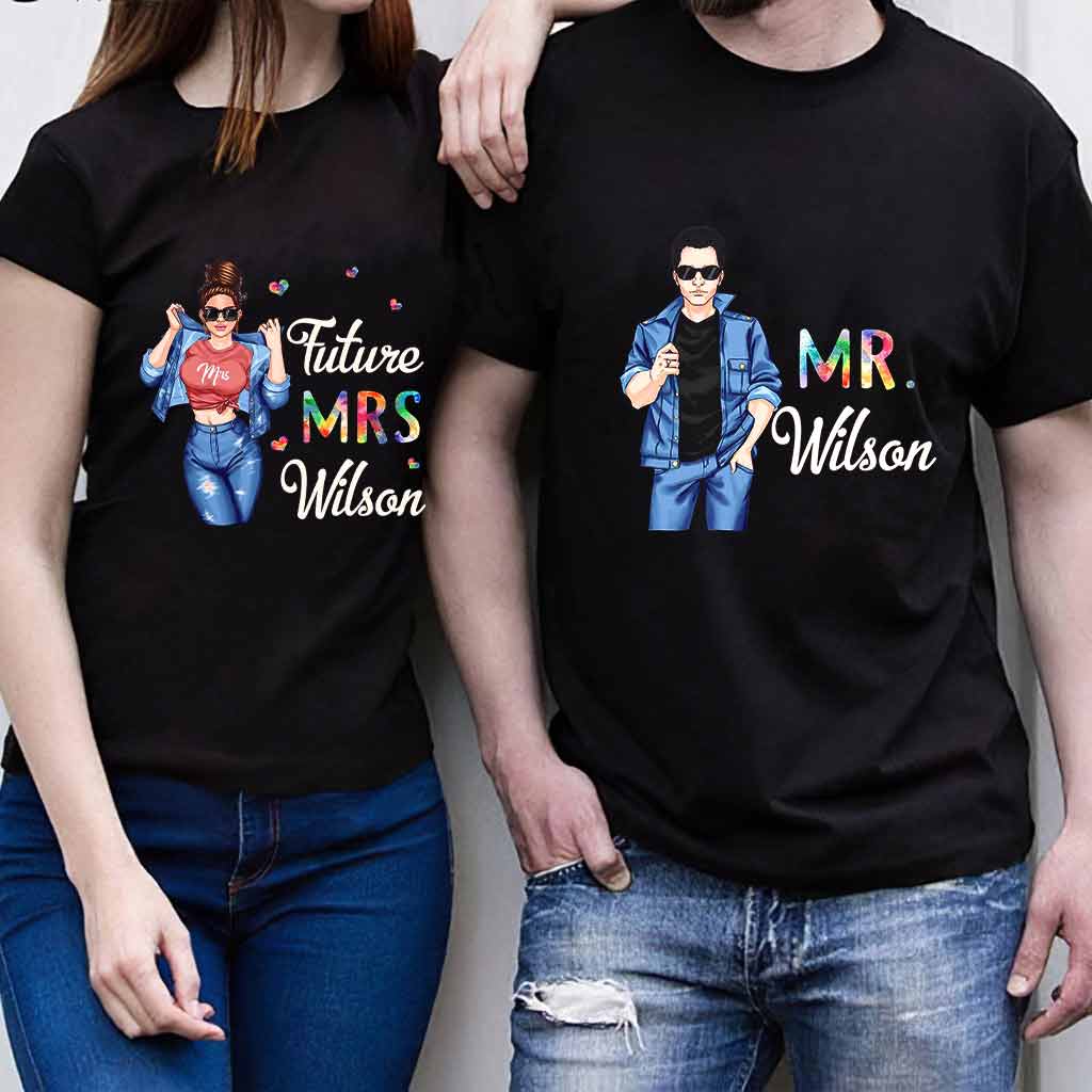 Future Mrs - Couple Personalized T-shirt