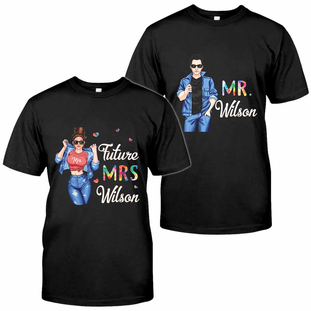 Future Mrs - Couple Personalized T-shirt