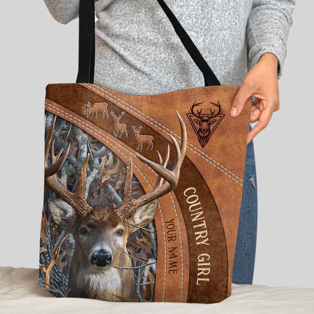 Love Hunting Country Girl - Personalized Tote Bag