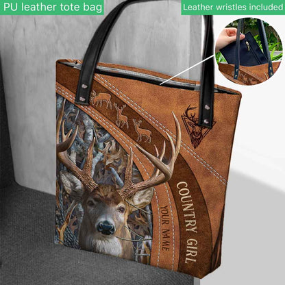 Love Hunting Country Girl - Personalized Tote Bag