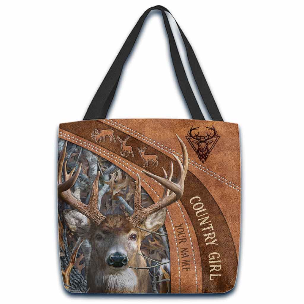 Love Hunting Country Girl - Personalized Tote Bag