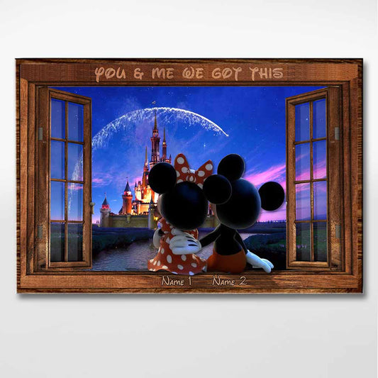 Magic Couple - Personalized Mouse Poster