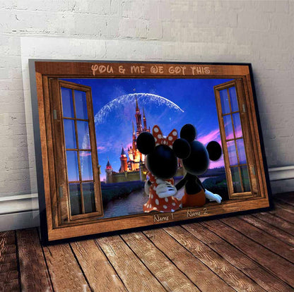 Magic Couple - Personalized Mouse Poster