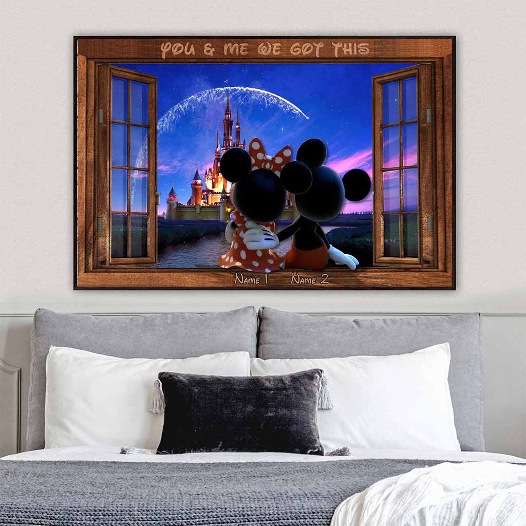 Magic Couple - Personalized Mouse Poster