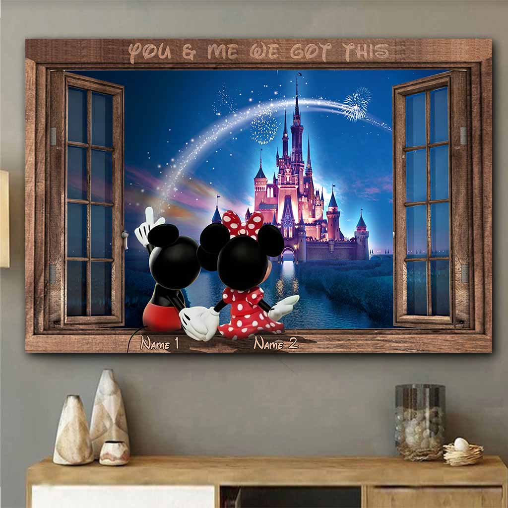 Lovely Couple - Personalized Mouse Poster