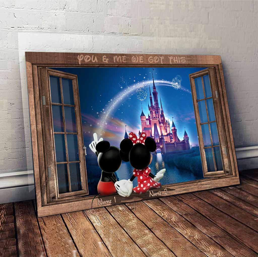 Lovely Couple - Personalized Mouse Poster