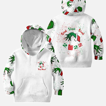 Stink Stank Stunk 2022 - Personalized Christmas Stole Christmas Hoodie and Leggings