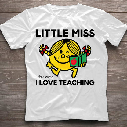 Little Teacher - Personalized Teacher T-shirt and Hoodie