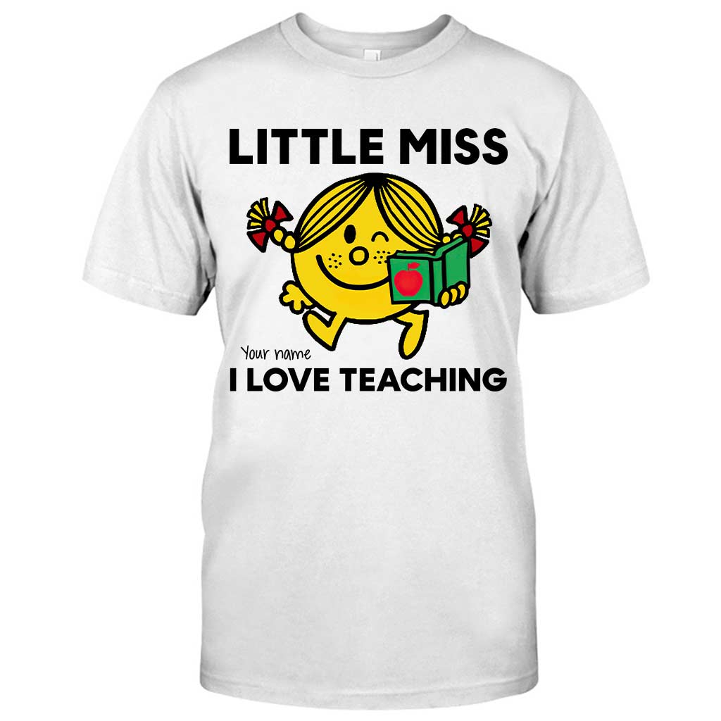 Little Teacher - Personalized Teacher T-shirt and Hoodie