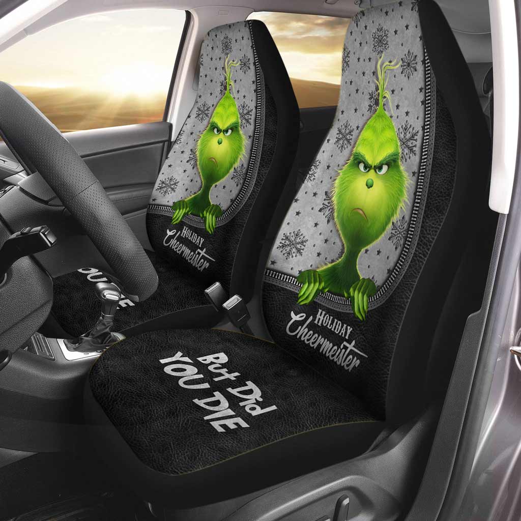 But Did You Die - Stole Christmas Seat Covers