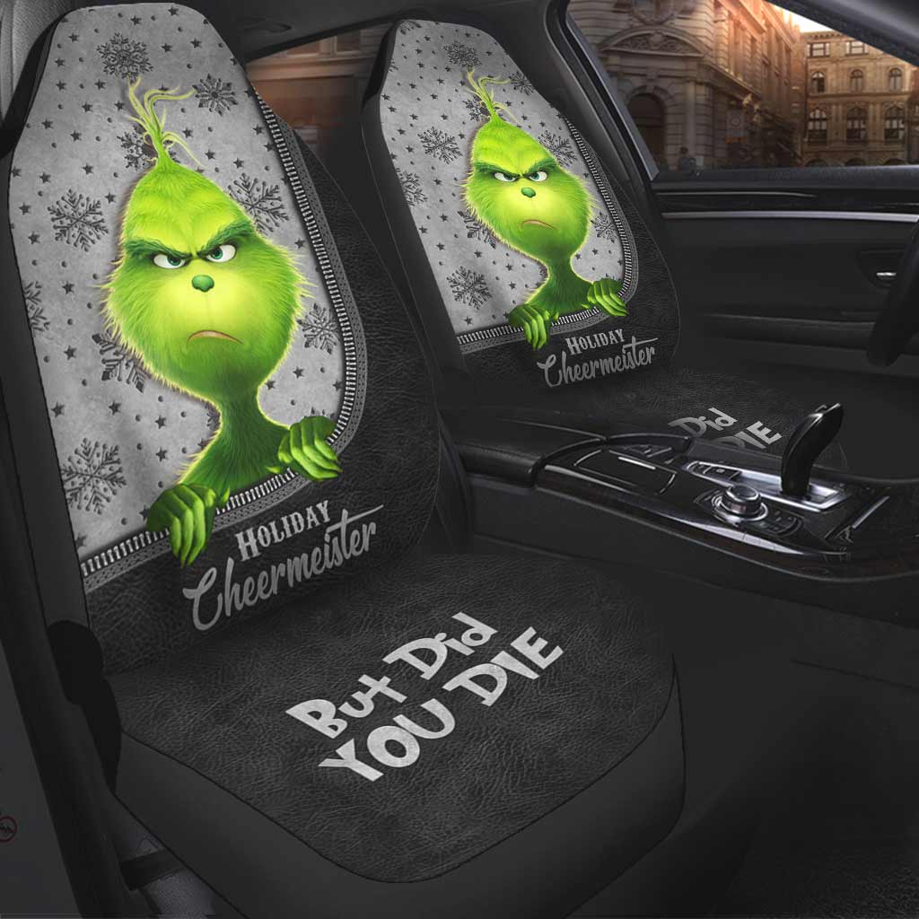 But Did You Die - Stole Christmas Seat Covers