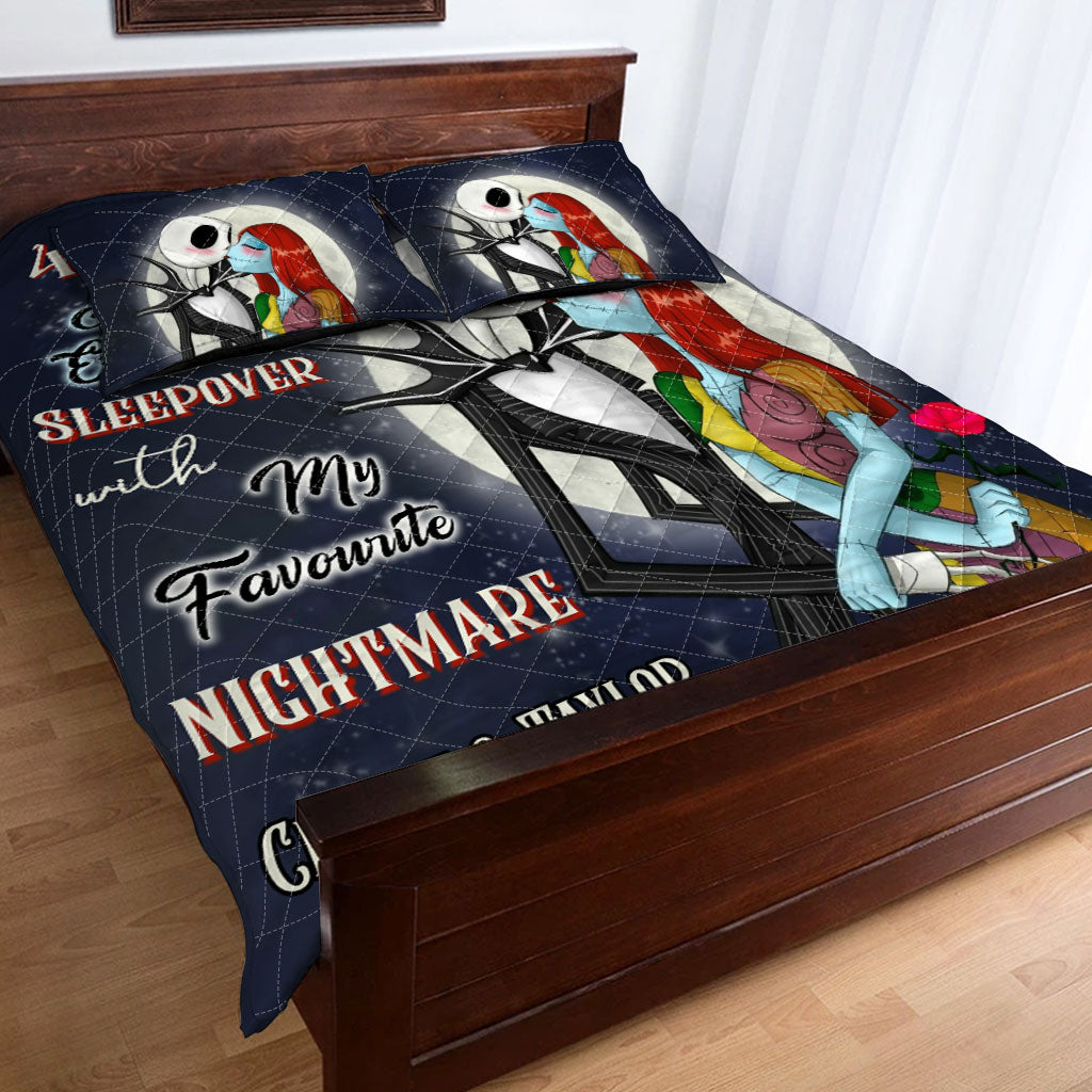 My Favourite Nightmare - Personalized Nightmare Quilt Set