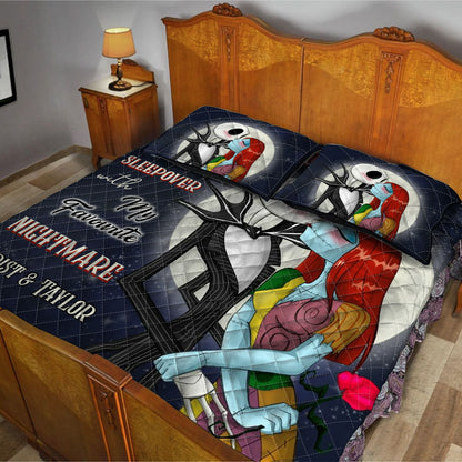 My Favourite Nightmare - Personalized Nightmare Quilt Set