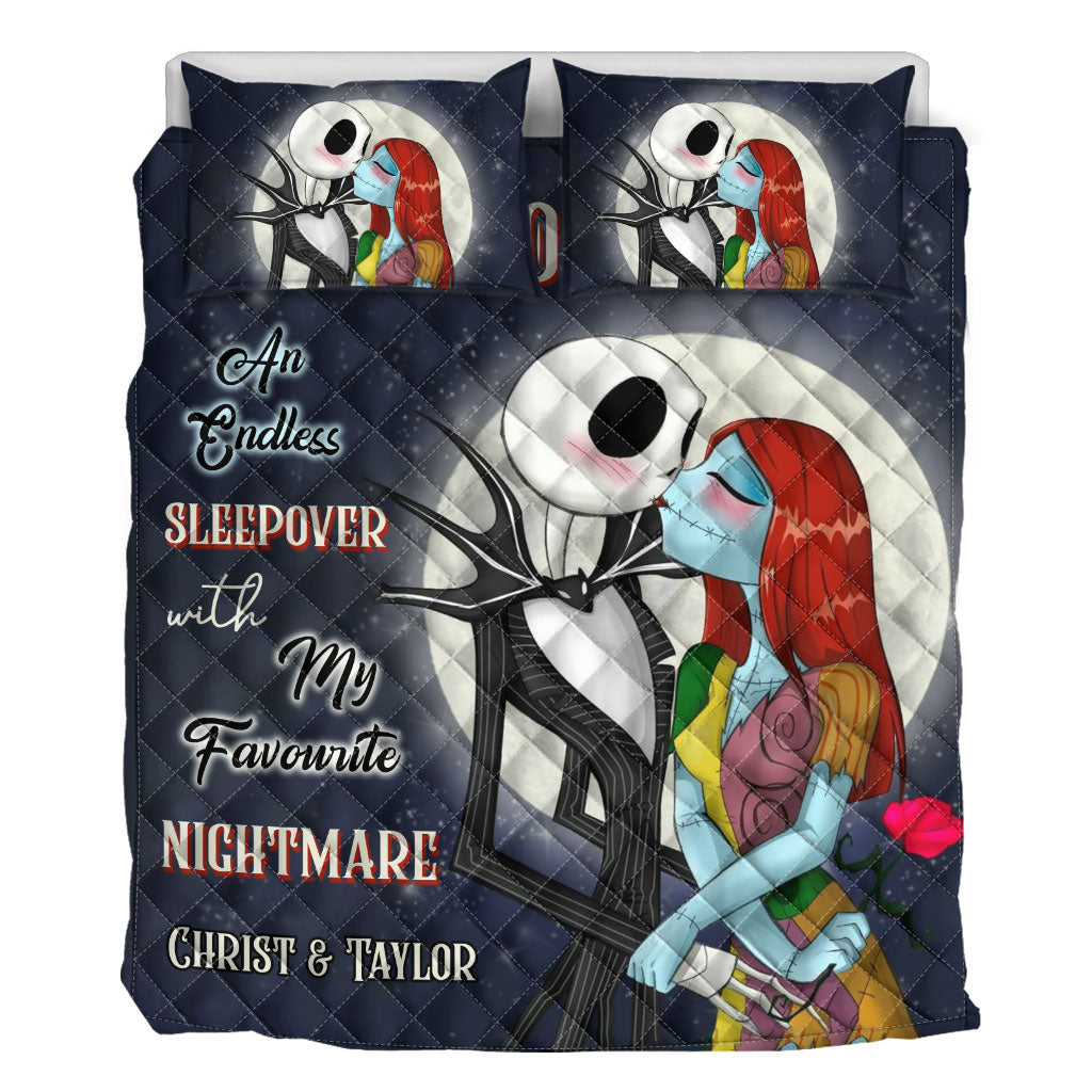 My Favourite Nightmare - Personalized Nightmare Quilt Set