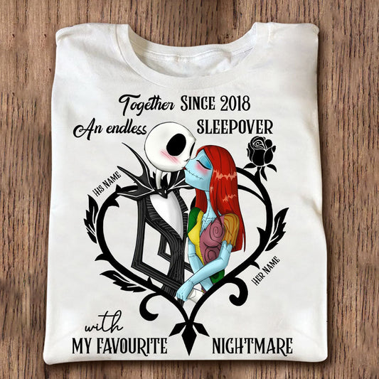 My Favourite Nightmare - Personalized Nightmare T-shirt and Hoodie