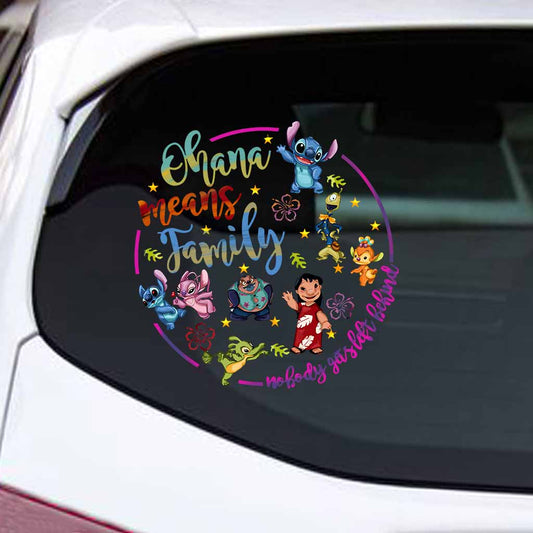 Ohana Means Family - Decal Full