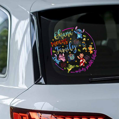 Ohana Means Family - Decal Full