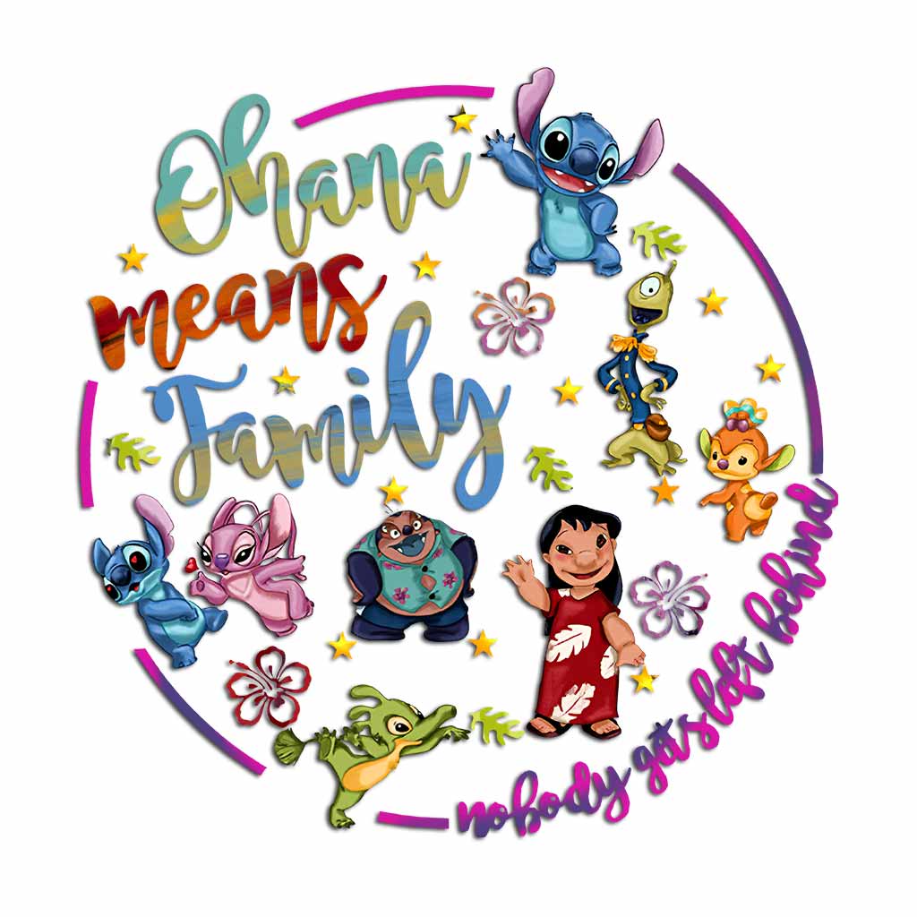 Ohana Means Family - Decal Full