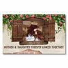 Mother &amp; Daughters Forever Linked Together - Mother&#39;s Day Personalized Poster