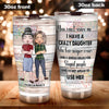 You Can&#39;t Scare Me - Personalized Mother&#39;s Day Mother Tumbler