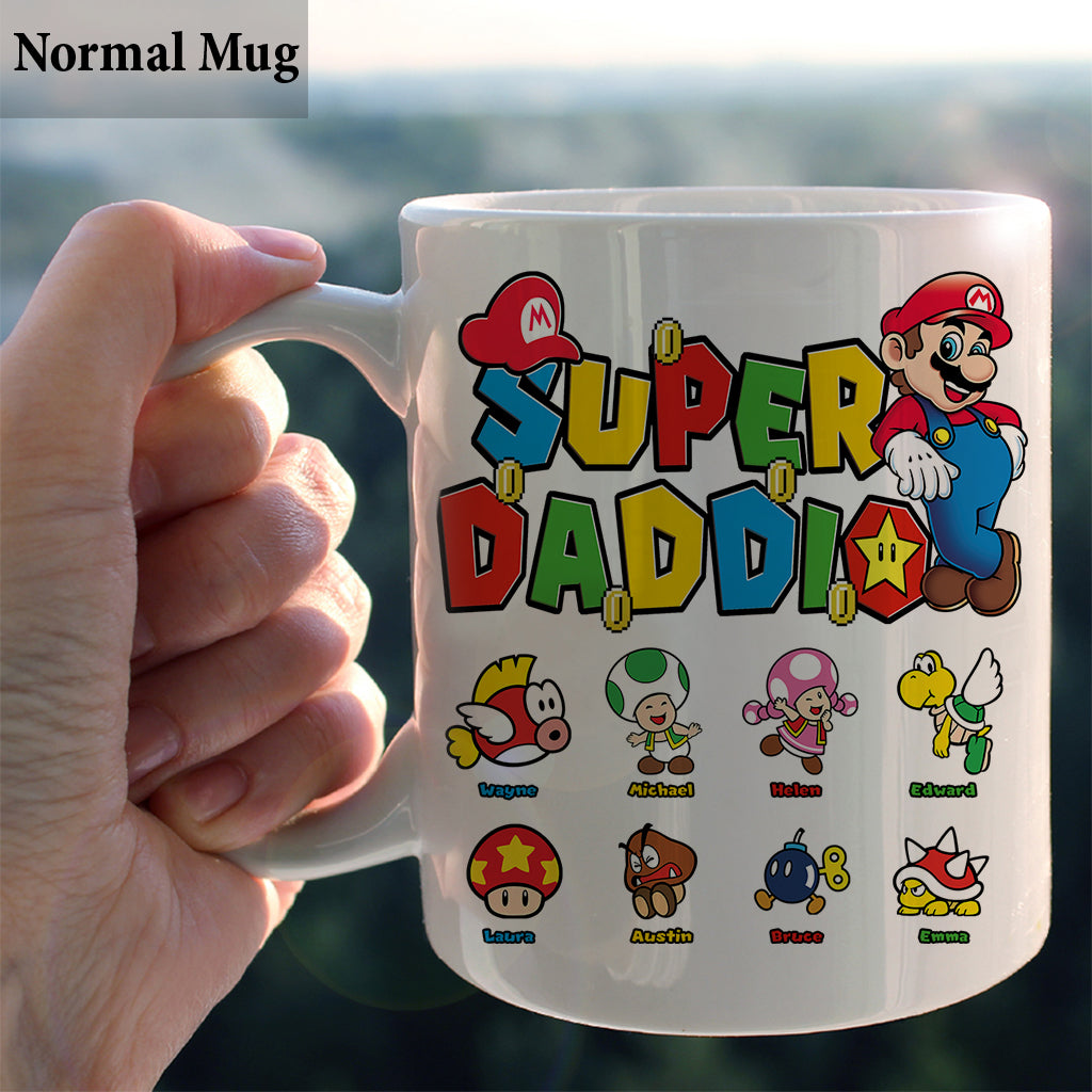 Super Daddio - Personalized Super Plumber Mug