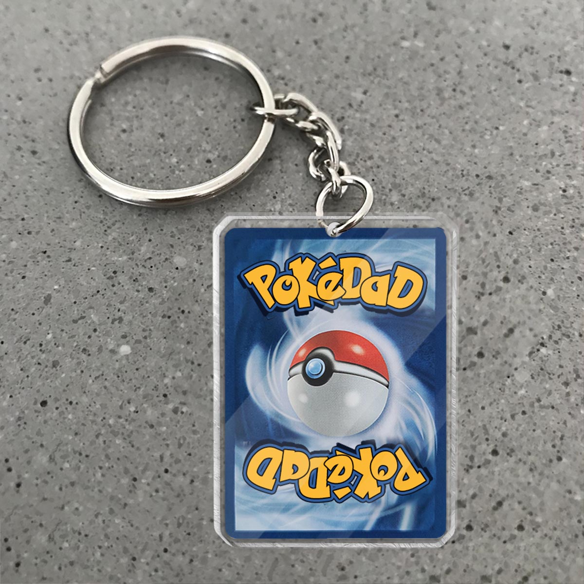 Power Couple - Personalized Monster Trainer Transparent Keychain