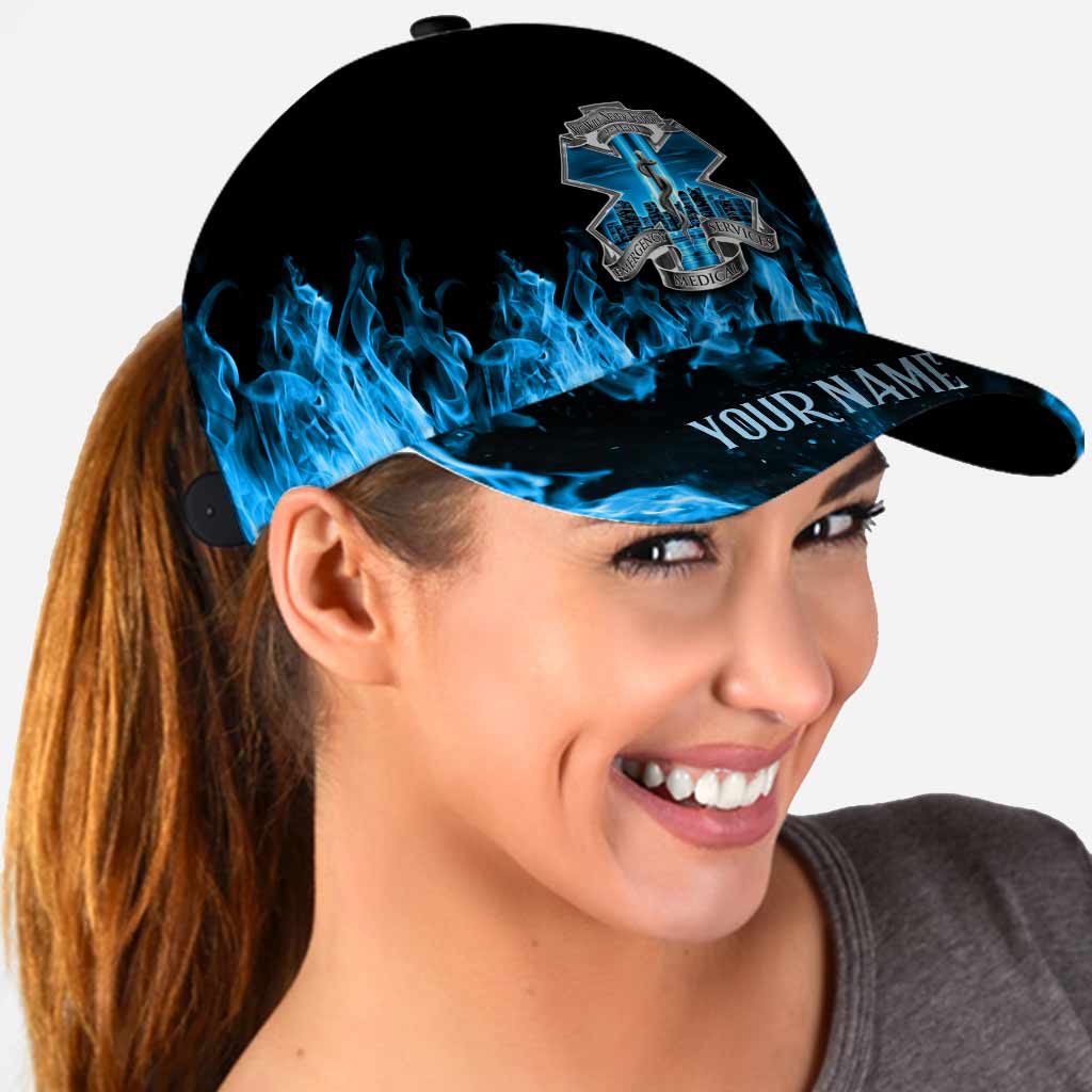 Never Forget - EMT Personalized Classic Cap With Printed Vent Holes