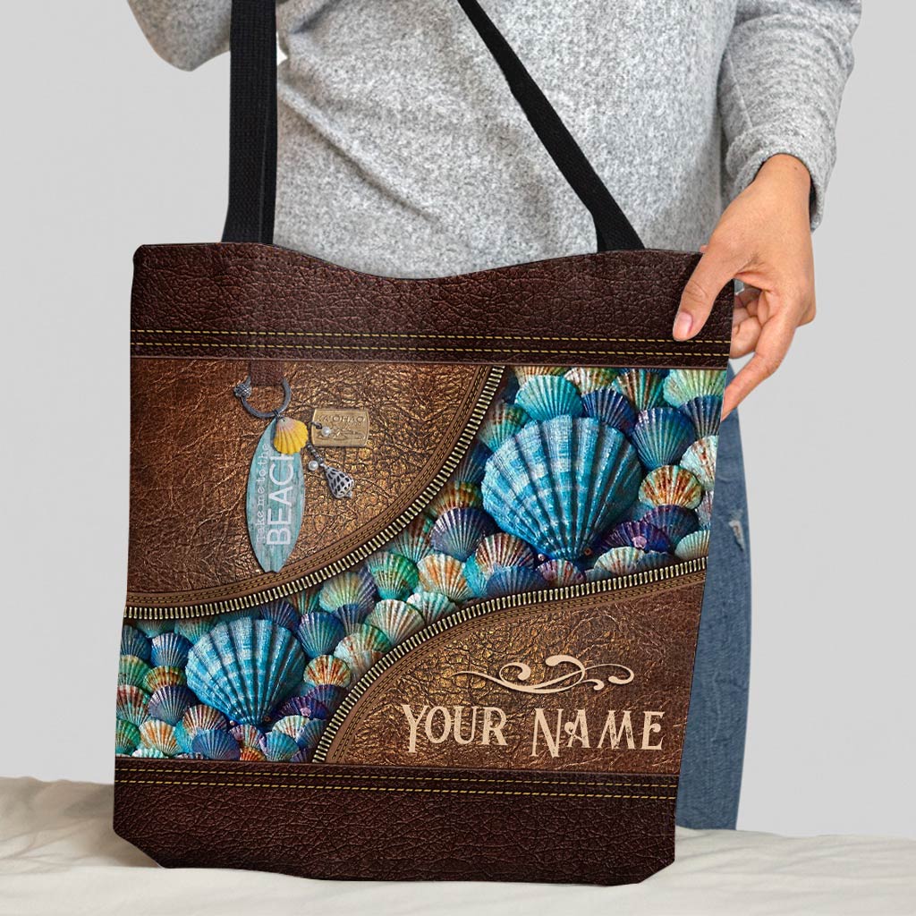 Salty Lil Beach - Sea Lover Personalized  Tote Bag