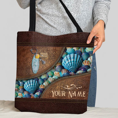 Salty Lil Beach - Sea Lover Personalized  Tote Bag