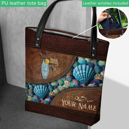 Salty Lil Beach - Sea Lover Personalized  Tote Bag