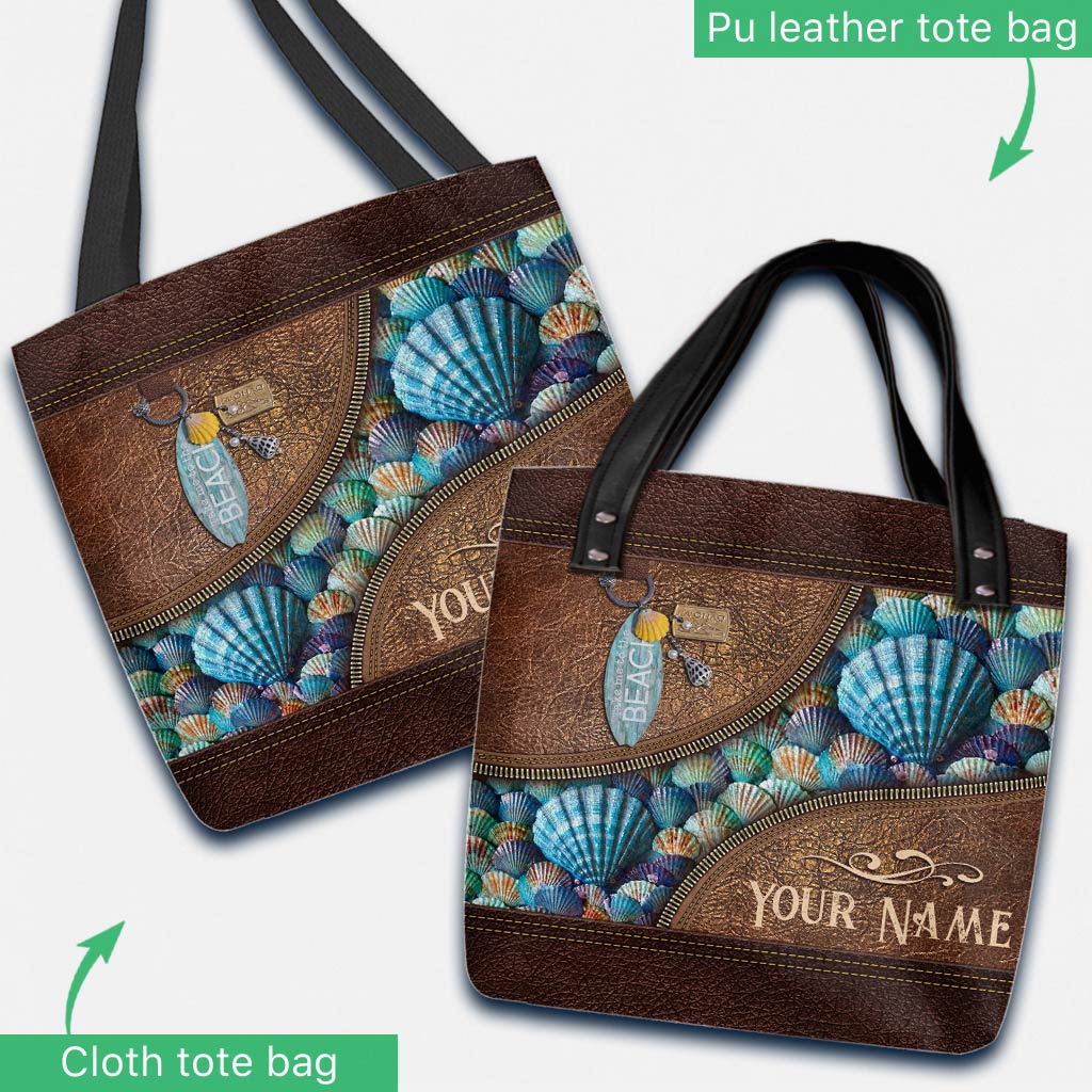 Salty Lil Beach - Sea Lover Personalized  Tote Bag