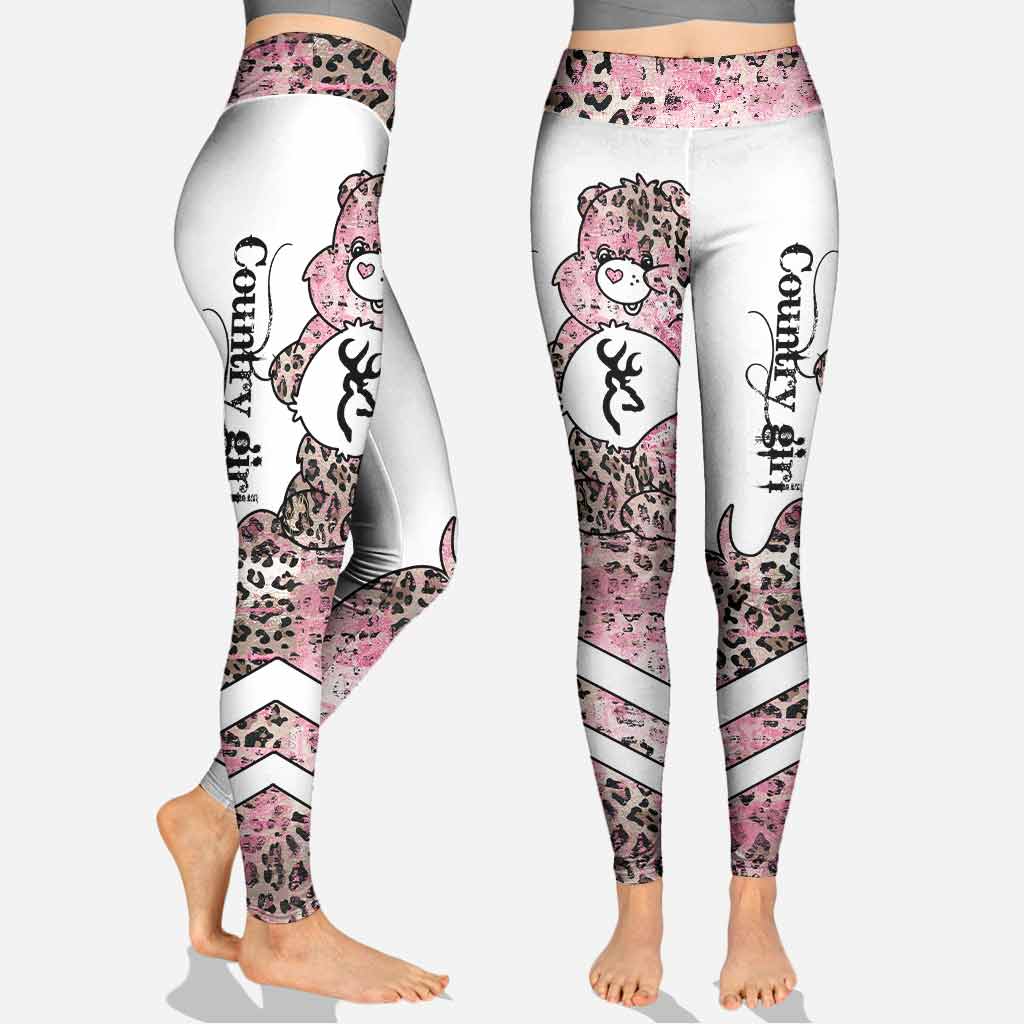 Country Girl - Personalized Hunting Hollow Tank Top and Leggings