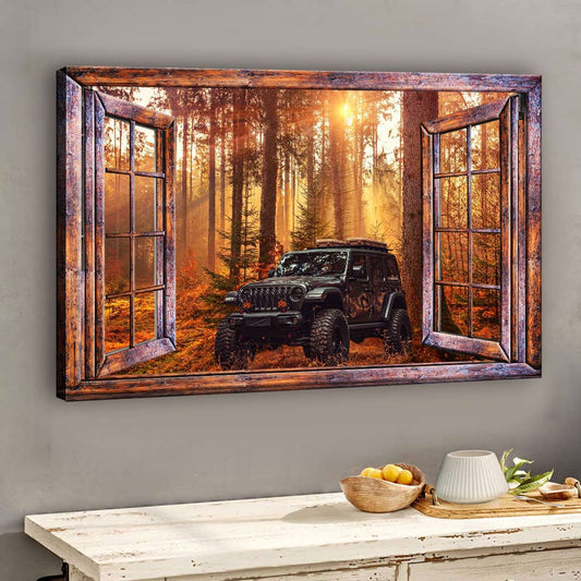 It's The Most Wonderful Time - Halloween Car Canvas And Poster