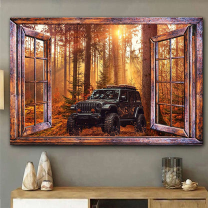 It's The Most Wonderful Time - Halloween Car Canvas And Poster