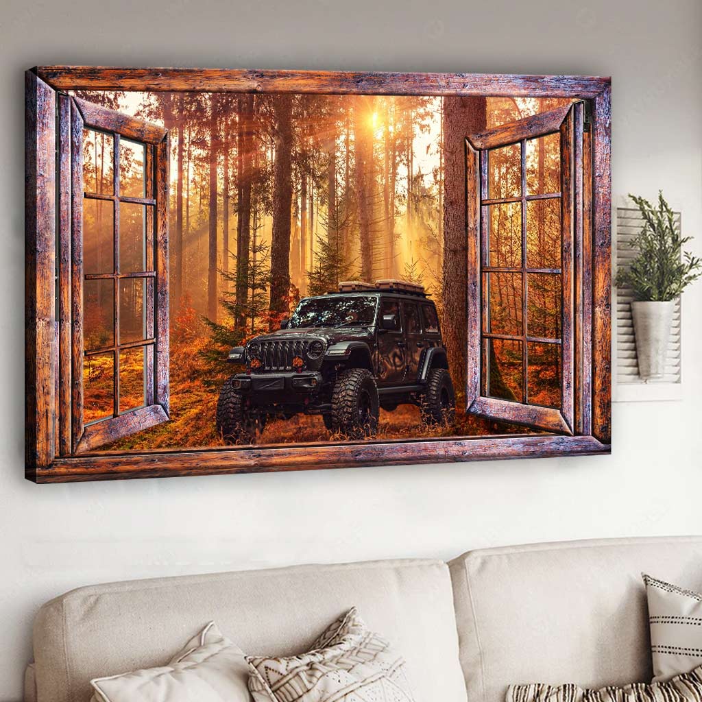 It's The Most Wonderful Time - Halloween Car Canvas And Poster