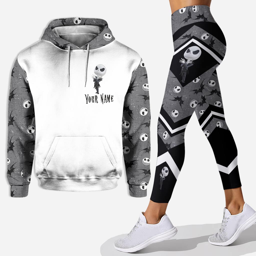 You Can Talk Behind My Back - Personalized Nightmare Hoodie and Leggings