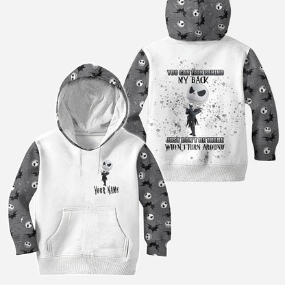 You Can Talk Behind My Back - Personalized Nightmare Hoodie and Leggings