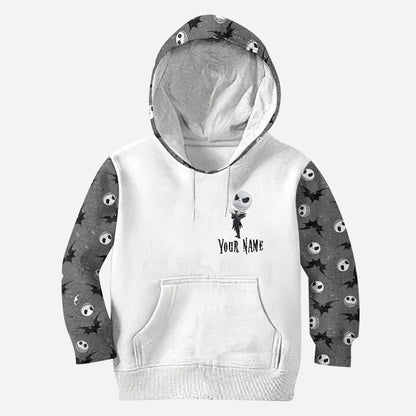 You Can Talk Behind My Back - Personalized Nightmare Hoodie and Leggings