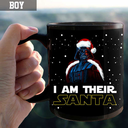 I Am Their Santa - Personalized Christmas Father Mug