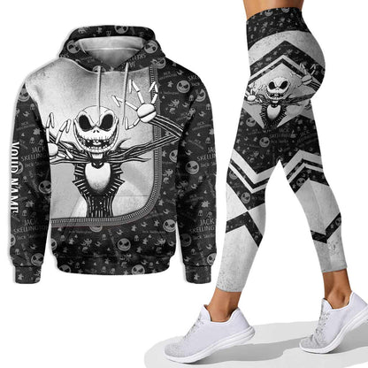 This Is My Scary Halloween Costume - Personalized Halloween Nightmare Hoodie and Leggings