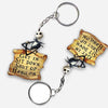 Get In Sit Down Shut Up Hold On - Nightmare Keychain (Printed On Both Sides)